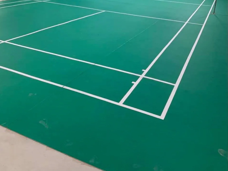 Thi công sân cầu lông tại Ban QLDAĐTXDGT tỉnh Lai Châu 18 Thi công sân cầu lông tại Lai Châu