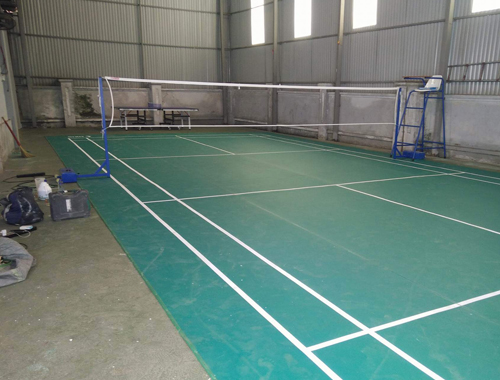 Thi công sân cầu lông tại Lai Châu