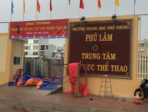 Thi công sân cầu lông tại TP.HCM