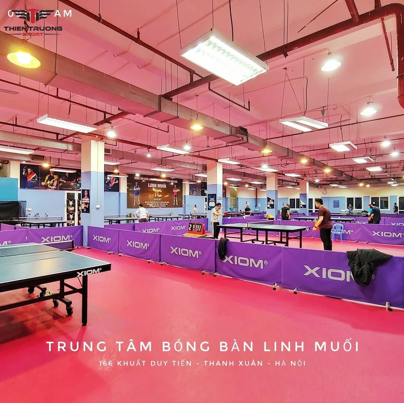 Trung tâm bóng bàn Linh Muối