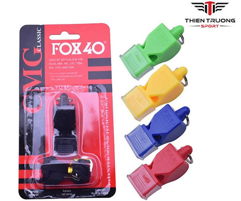 Còi thổi thể thao Fox 40 3 Còi thổi thể thao fox 40