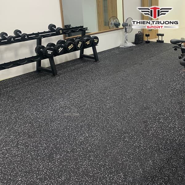 Thảm sàn cao su 6mm 5 Thảm sàn cao su lót tại phòng gym