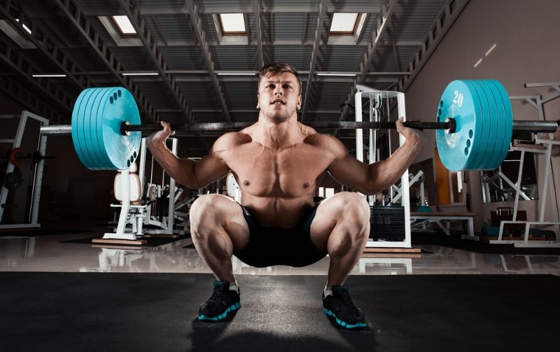 Bài tập Paused Front Squat