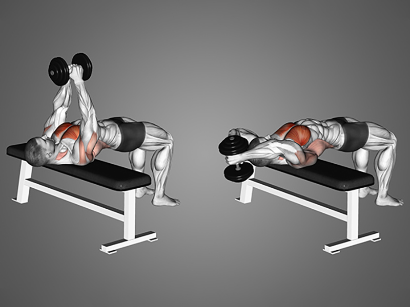 Vớt tạ - Dumbbell Pullover