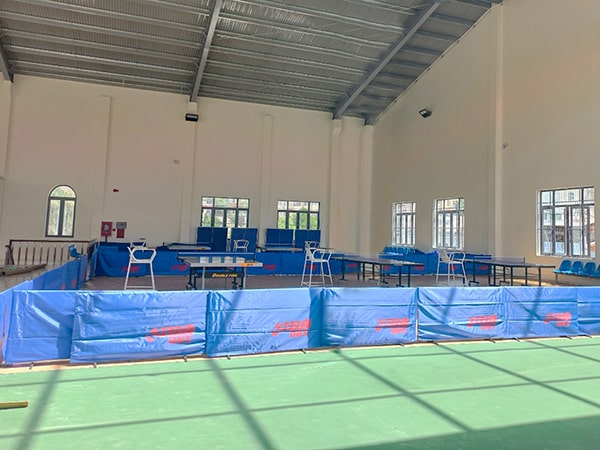 Dự án lắp đặt thiết bị tập thể thao cho chiến sĩ CA tỉnh Lâm Đồng 3 Bàn bóng bàn Song Ngư 233