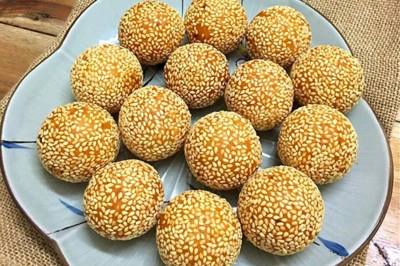 bánh rán vừng