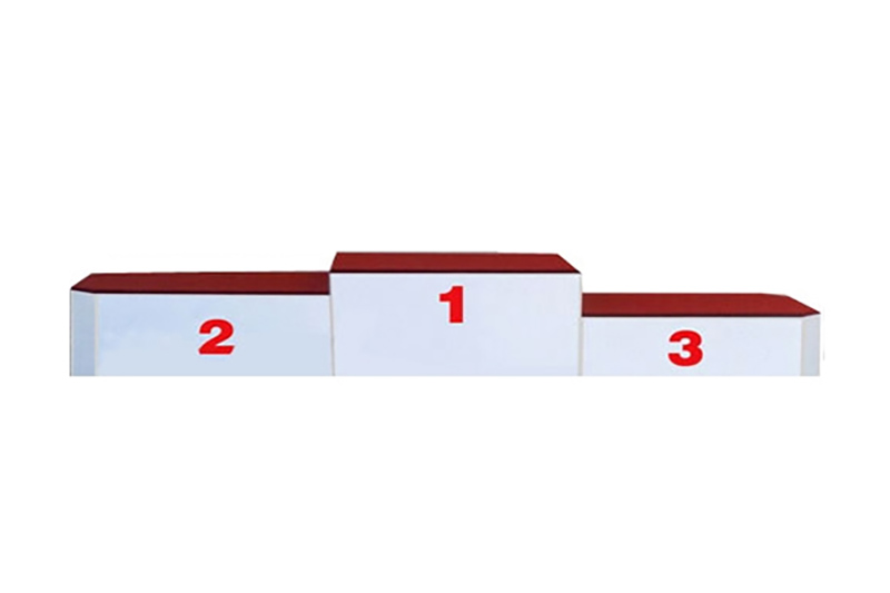 Bục phát thưởng 902385 (có xe đẩy) 3 Bục phát thưởng 902385