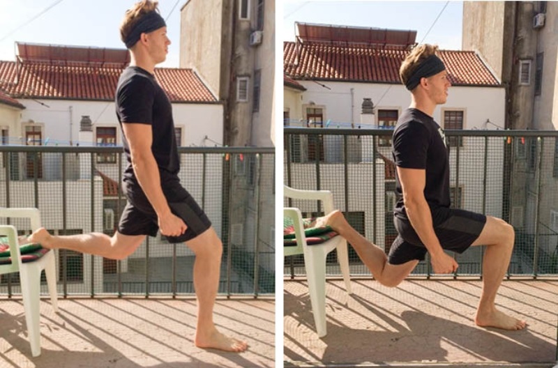 Tập luyện Bulgarian Split Squat đơn giản và thuận tiện