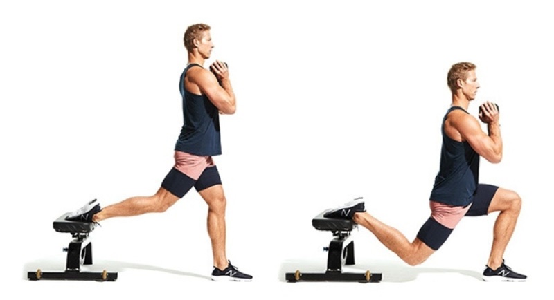 Luyện tập Bulgarian Split Squat đúng kỹ thuật
