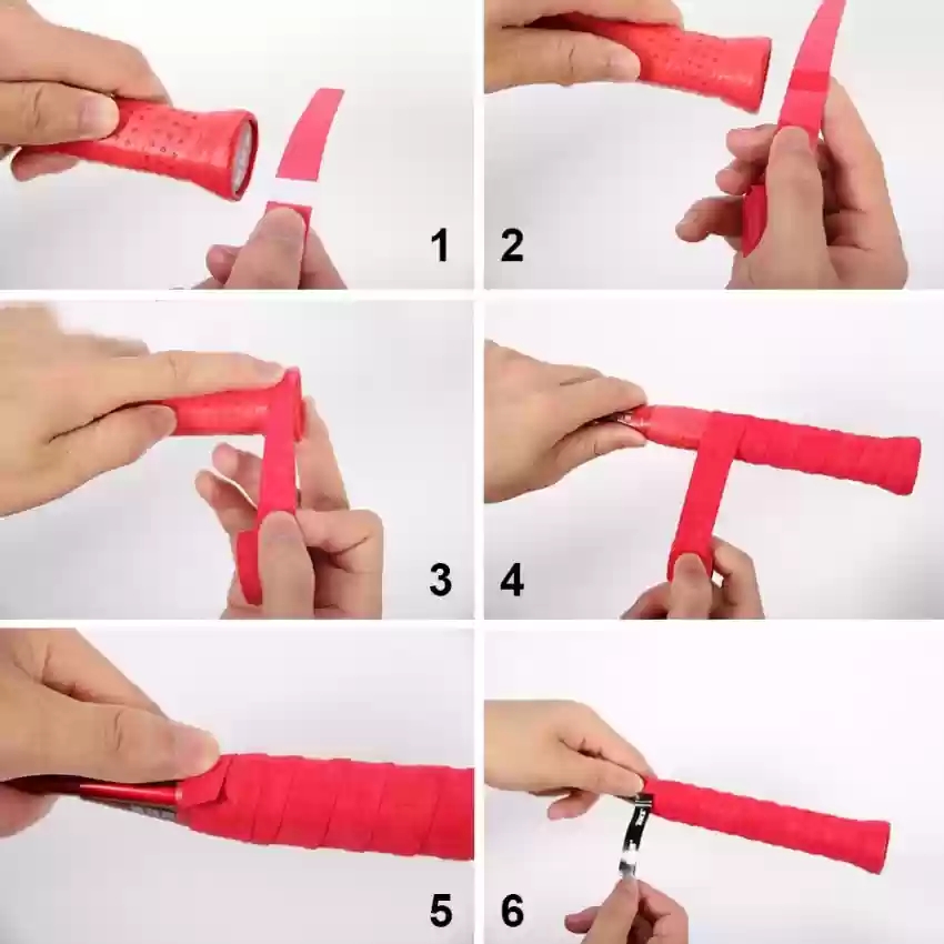 cách cuốn băng cán vợt cầu lông