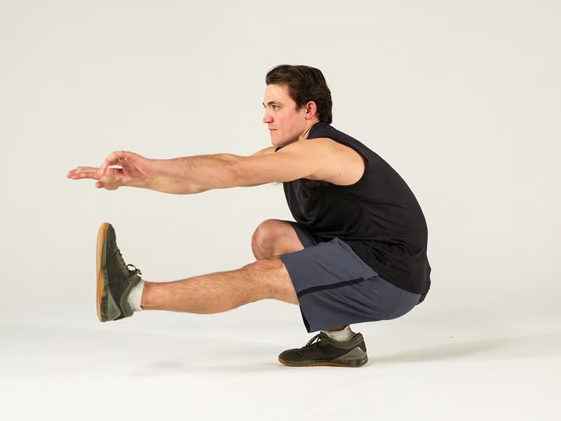 bài tập Pistol squats