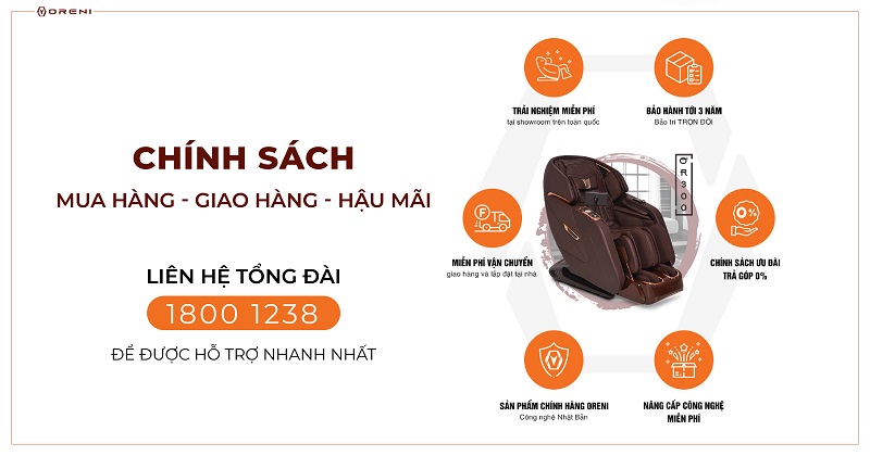 Ghế massage toàn thân Oreni OR-300 21 Ghế massage toàn thân Oreni OR-300