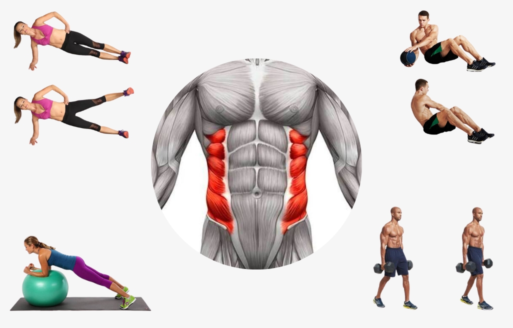 Cách để có cơ bụng 6 múi cắt nét cho nam hiệu quả nhanh nhất 8 Bài tập gập cơ liên sườn tạo cơ bụng 6 múi