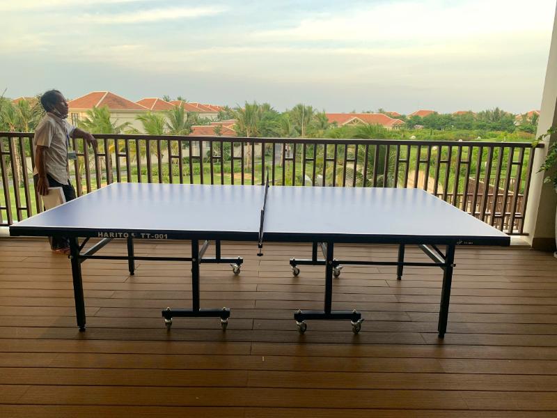 Có thể tập bóng bàn tại nhà không?