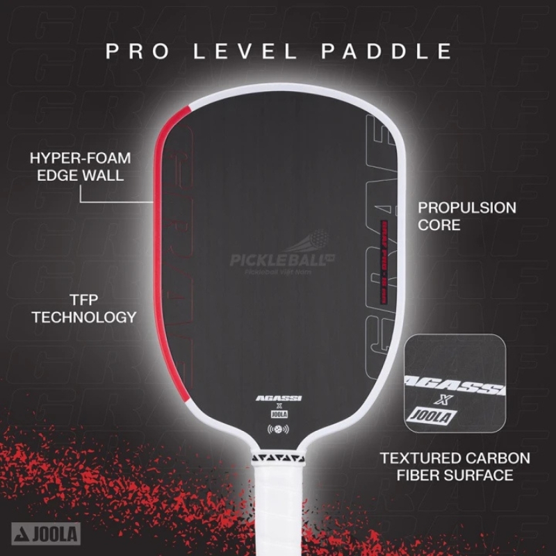 Vợt Pickleball Joola Graf Pro 16mm 3 Vợt Pickleball Joola Graf Pro 16mm
