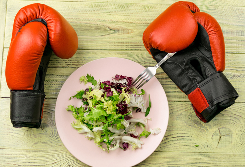 chế độ ăn cho người tập boxing