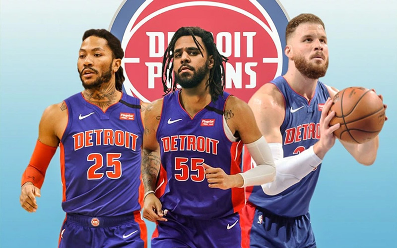 Đội bóng rổ Detroit Pistons đã giành 3 chức vô địch NBA