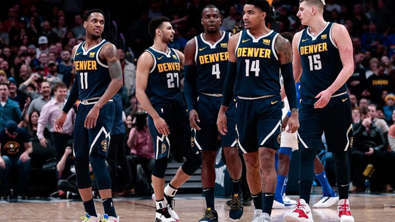Đội bóng rổ Denver Nuggets nổi tiếng