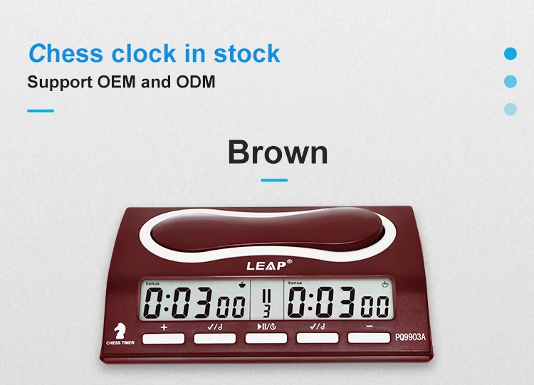 Đồng hồ thi đấu cờ vua LEAP PQ9903