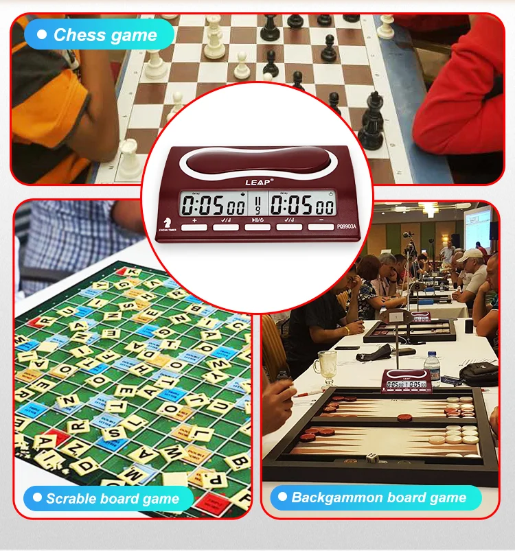 Đồng hồ thi đấu cờ vua LEAP PQ9903