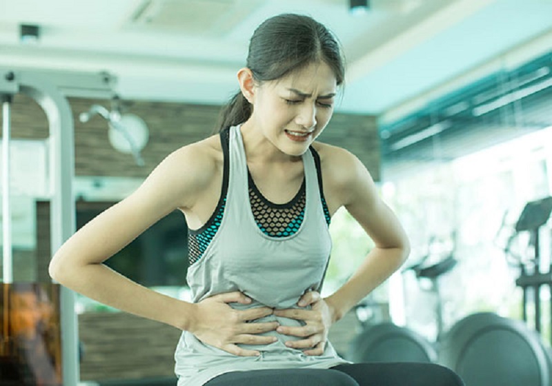 Gập bụng bị đau bụng dưới