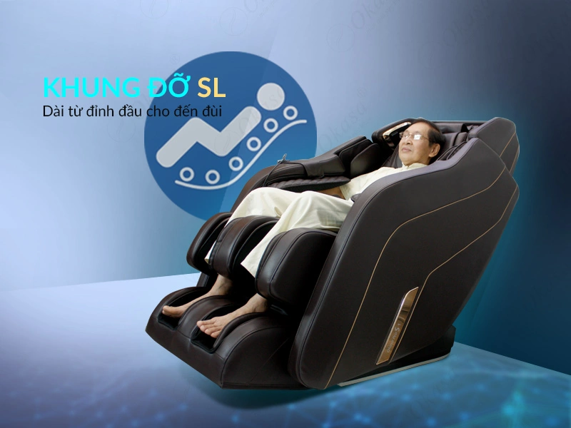 Top 10 thương hiệu ghế massage được ưa chuộng nhất 2025 11 Ghế massage Okasa