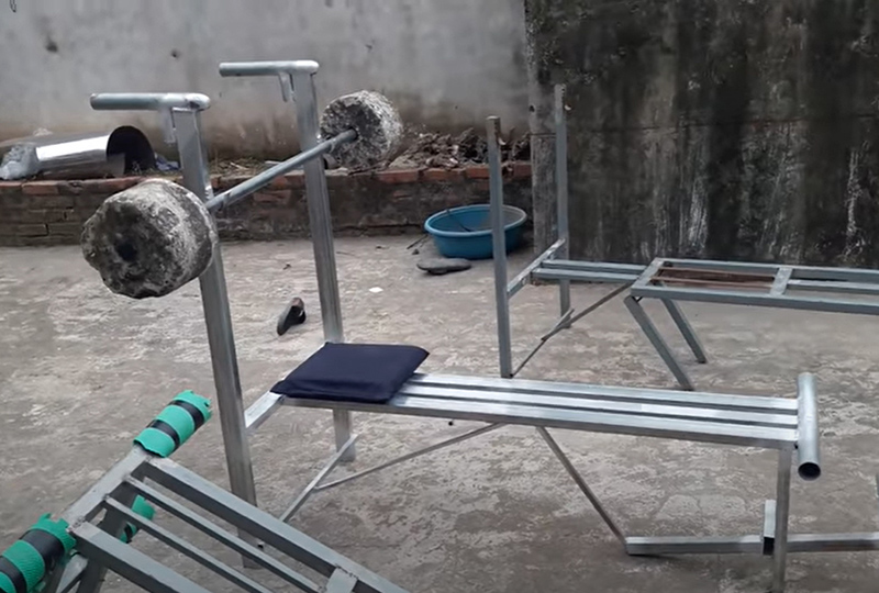 Kích thước ghế tập tạ và cách tự làm ghế tập Gym tại nhà 3 Kích thước ghế tập tạ