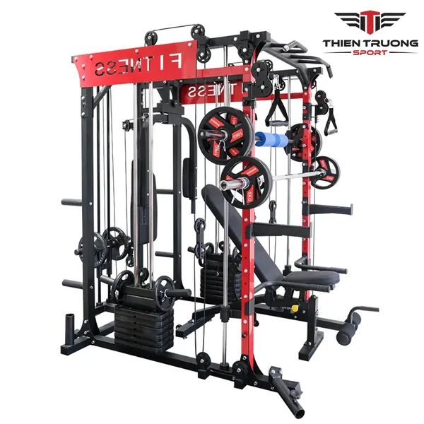 Giàn tạ đa năng HQ K12 kèm ghế tập gym 3 Giàn tạ đa năng HQ K12 kèm ghế tập gym - Hình ảnh 3