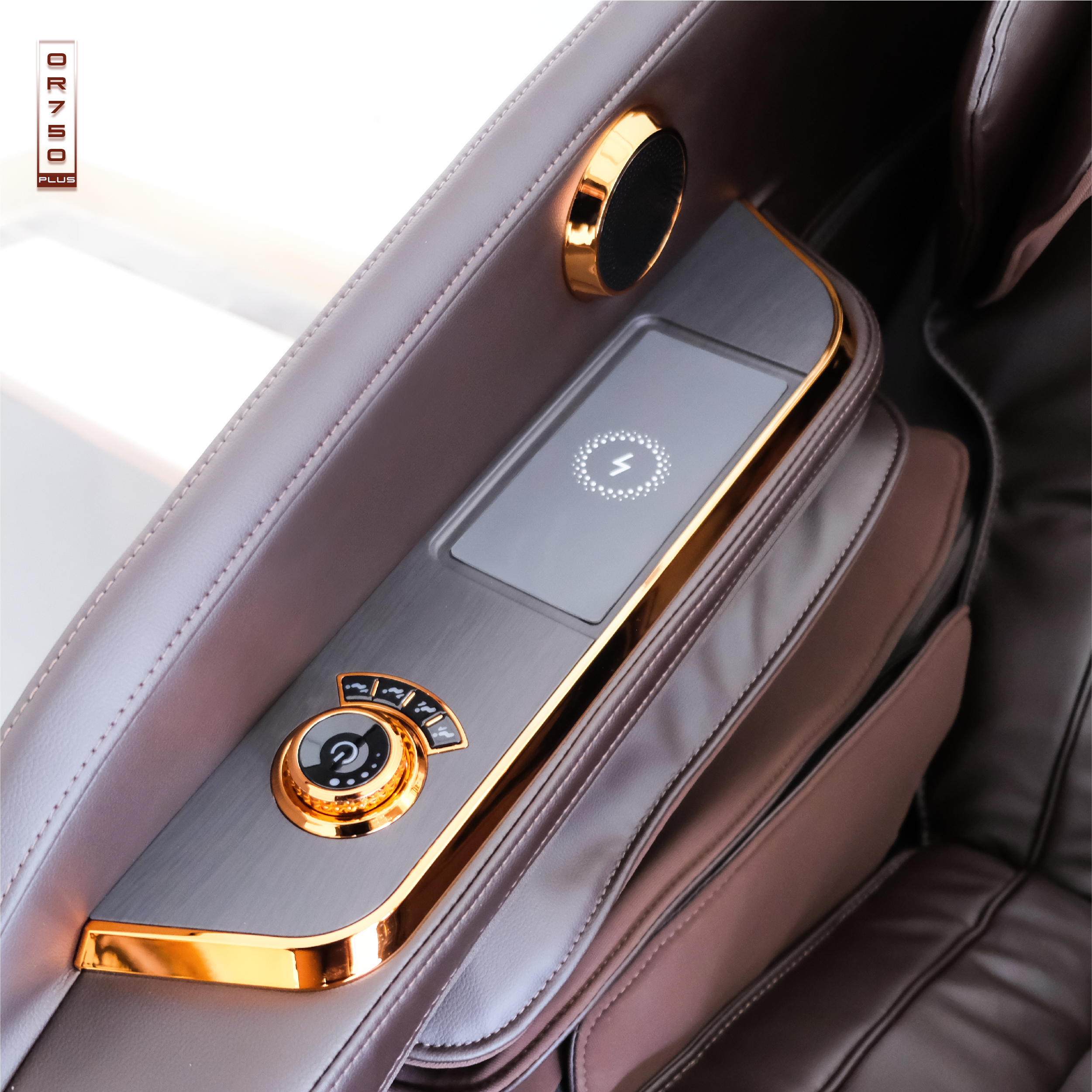 Ghế massage cao cấp Oreni OR-750plus 17 Ghế massage cao cấp Oreni OR-750plus phiên bản màu nâu