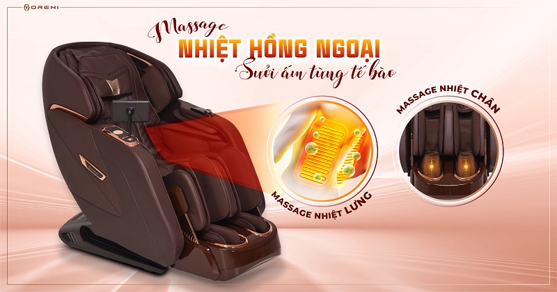 Ghế massage toàn thân Oreni OR-300 10 Ghế massage toàn thân Oreni OR-300