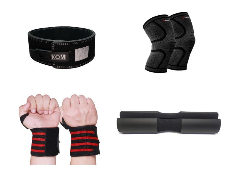Hướng dẫn bài tập gánh tạ đòn đúng cách, hiệu quả cho Gymer 6 Phụ kiện hỗ trợ bài tập gánh tạ đòn