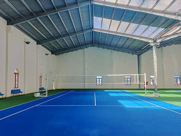 lắp đặt thiết bị tập thể thao