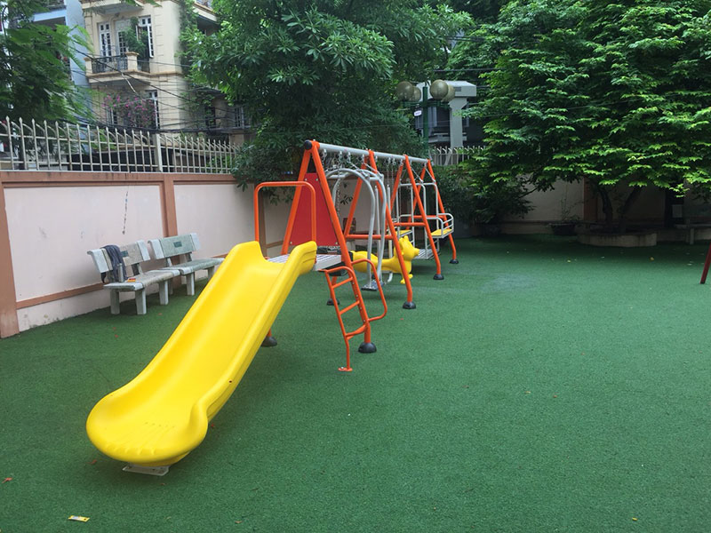 Lắp đặt thiết bị vận động tại Cầu Giấy