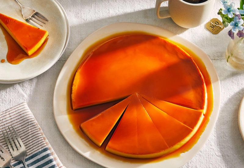 Ăn bánh flan giúp giải nhiệt trong mùa hè