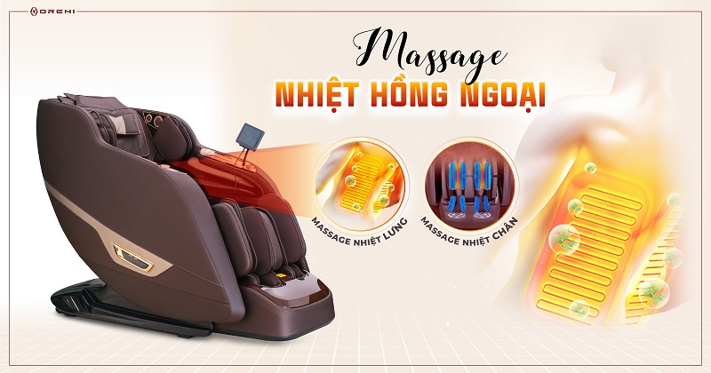 Ghế massage toàn thân Oreni OR-260 10 Ghế massage toàn thân Oreni OR-260