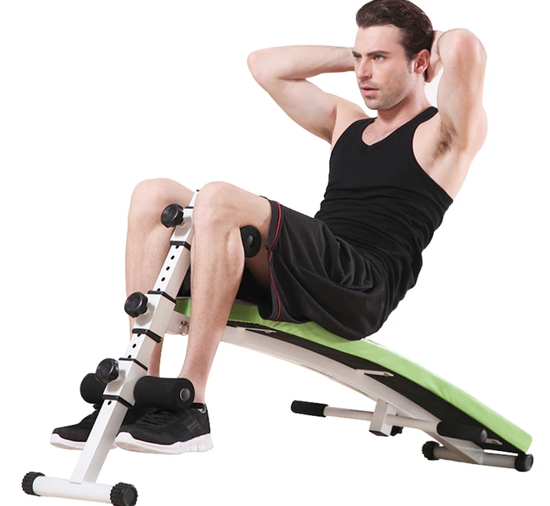 Hướng dẫn gập bụng trên ghế dốc đúng kỹ thuật và hiệu quả 1 móc chân vào ghế tập bụng