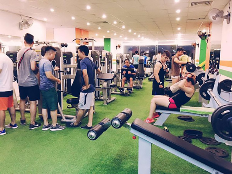 Phòng tập Gym đầy đủ dụng cụ giúp bạn phát huy hiệu quả tập luyện