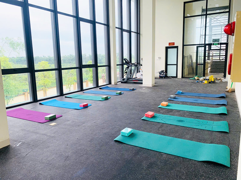 Hoàn thành phòng tập và phòng yoga tại Bộ Tư Lệnh Quân Sự 86 Đông Dư Gia Lâm 15 hoàn thành phòng tập và phòng yoga