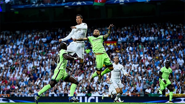 Ronaldo nhảy cao bao nhiêu mét?
