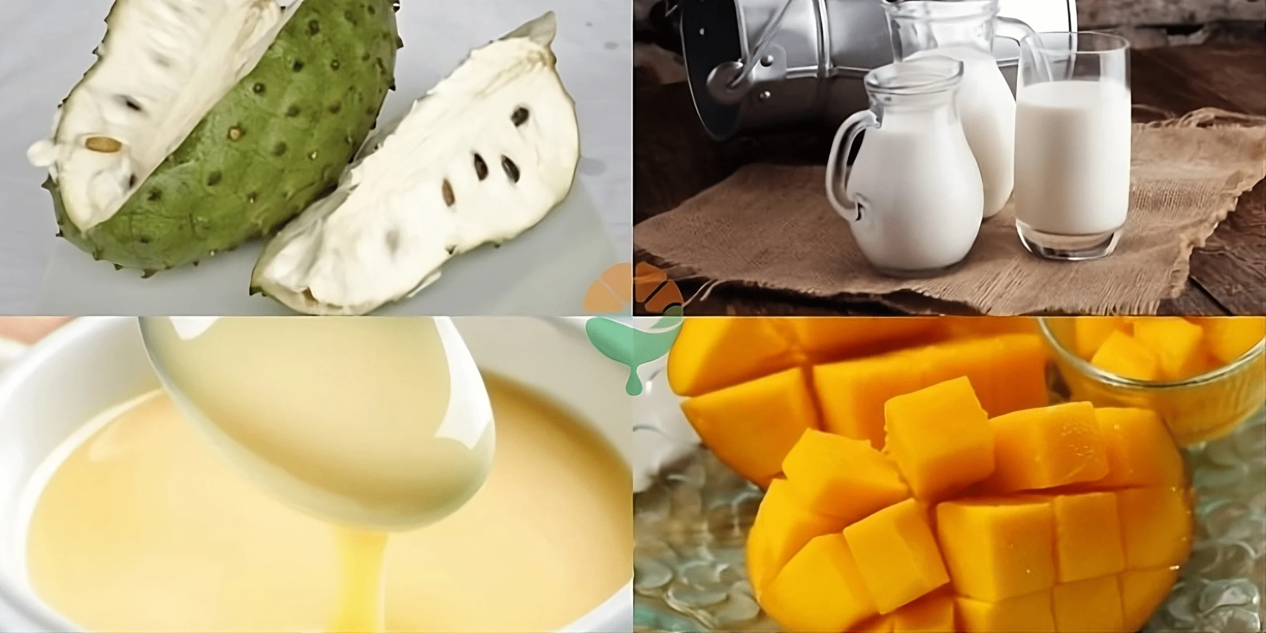 Mãng cầu xiêm bao nhiêu calo? Món ngon mãng cầu xiêm giảm cân 5 sinh tố mãng cầu xiêm xoài