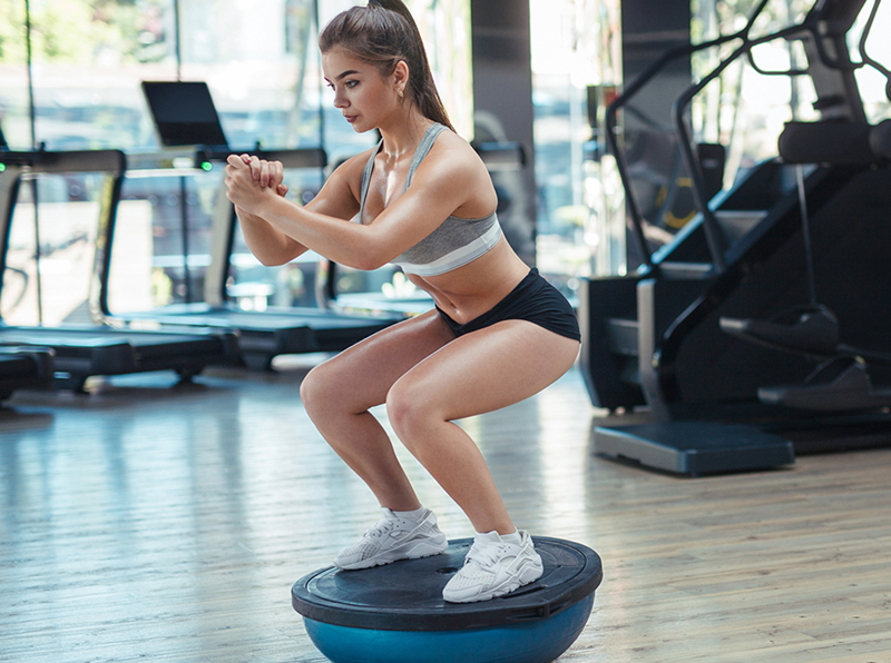 13 bài tập với bóng tập thăng bằng Bosu hiệu quả nhanh nhất 10 bài tập với bóng tập thăng bằng Bosu