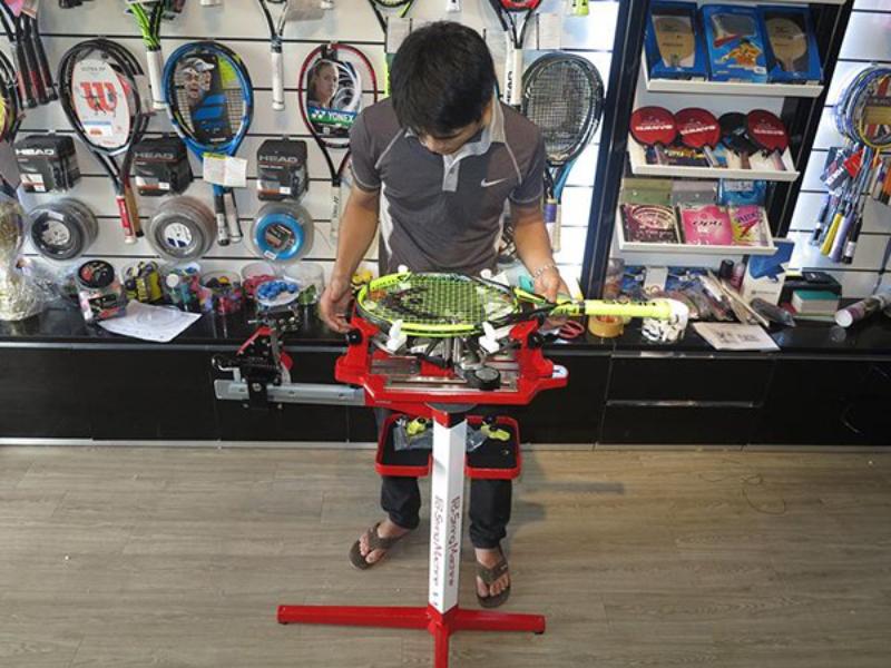 Máy căng vợt cầu lông Pro-SM Exthree EX-2600DCH6K 2 Máy căng vơt cầu lông Pro-SM EX-2600DCH6K