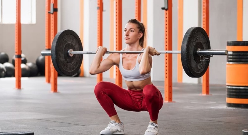Tập Front Squat