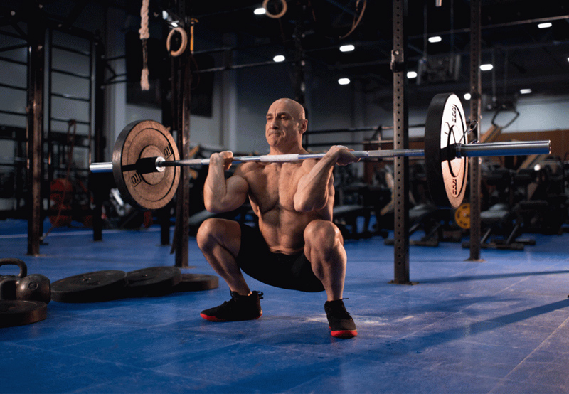 Tư thế bài tập Front Squat