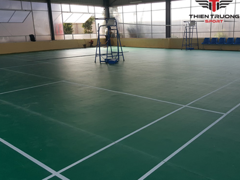 Thi công sân cầu lông bằng thảm tại Vĩnh Tường - Vĩnh Phúc 17 thi cong san cau long Vinh Phuc