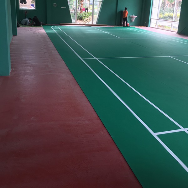 Thi công sân cầu lông