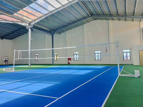 Dự án lắp đặt thiết bị tập thể thao cho chiến sĩ CA tỉnh Lâm Đồng 5 Trụ bóng chuyền di động S30271