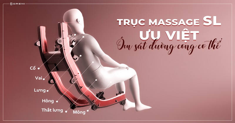 Ghế massage toàn thân Oreni OR-260 6 Ghế massage toàn thân Oreni OR-260