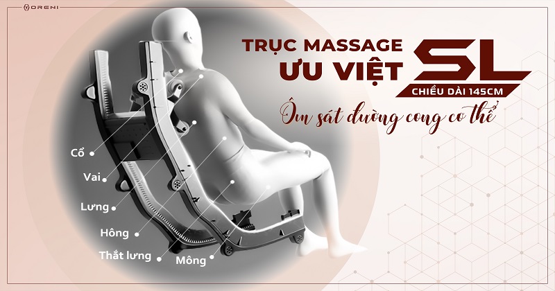 Ghế massage toàn thân Oreni OR-300 8 Ghế massage toàn thân Oreni OR-300