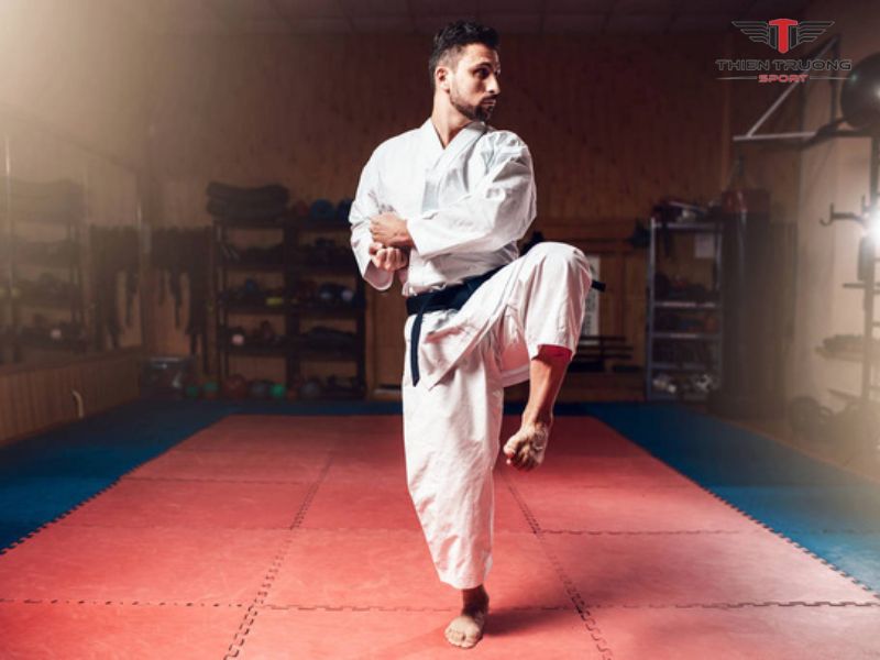 luyện tập võ Jujitsu
